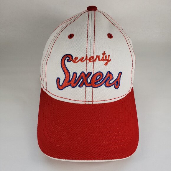 Philadelphia 76ers Basketball Cap Hat Strapback Adjustable Retro City Edition - Picture 1 of 9